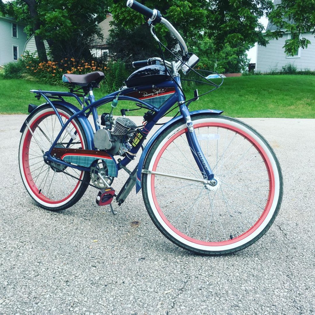 for a gasoline-powered motorized bicycle